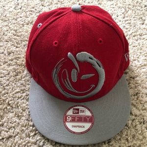 Red/Grey YUMS SnapBack hat!